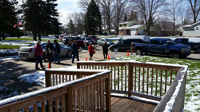 Winter Estate Sale Line